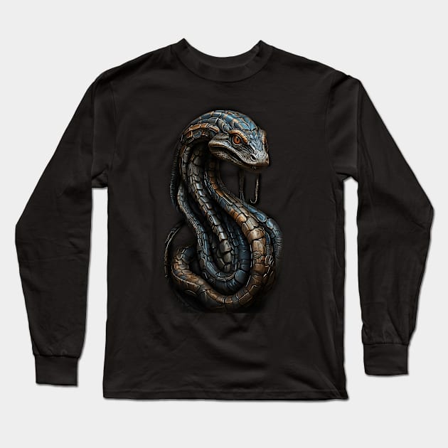 The snake alien 1 Long Sleeve T-Shirt by Khaoulagoodies